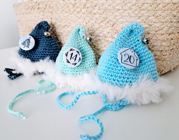 Adventskalender "Mützchen" blau – Bild 3