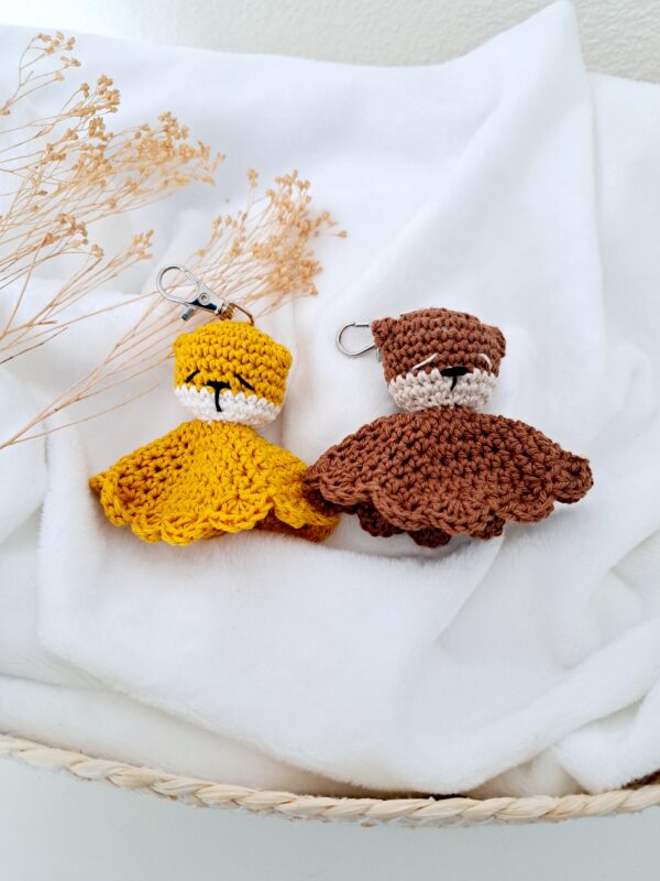 Schlüsselanhänger Bärchen (5 versch. Farben) – Bild 2